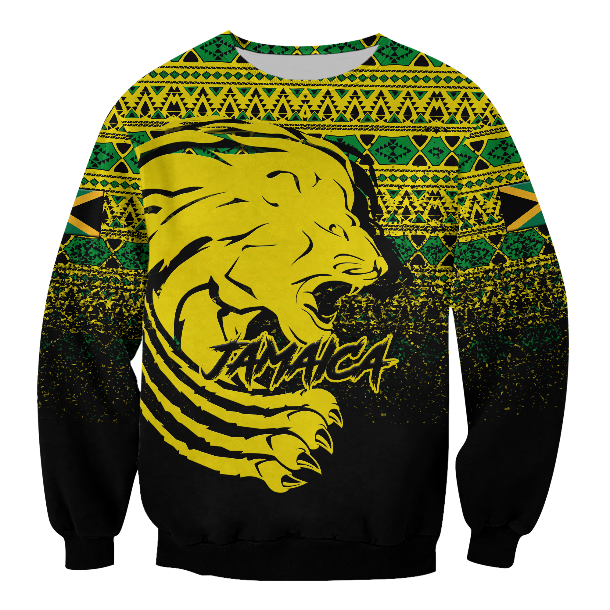 Jamaica Lion Legend Sweatshirt LT12 - Wonder Print Shop