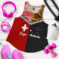 Tonga Combine Australia Aboriginal Heritage Women Tank Top LT12 - Wonder Print Shop