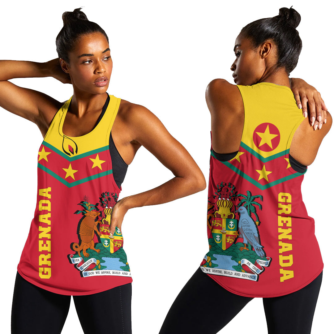 Grenada Women Tank Top - Proud Grenadian LT12 - Wonder Print Shop