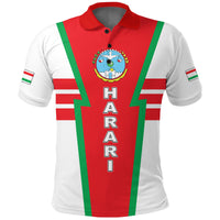 Harari Region Legend Ethiopia Polo Shirt LT12 - Wonder Print Shop