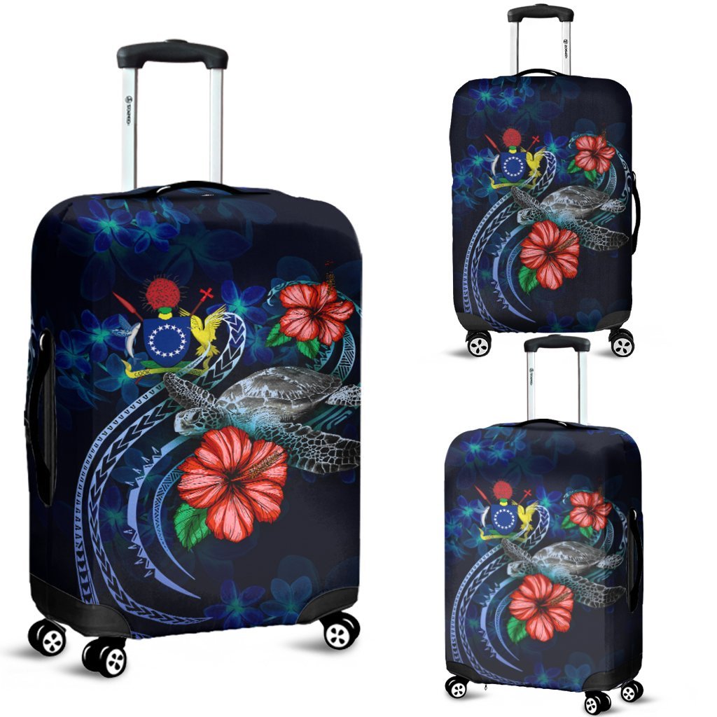 cook-islands-polynesian-luggage-cover-blue-turtle-hibiscus
