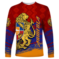 Armenia Khachkar Pride Long Sleeve Shirt LT12 - Wonder Print Shop