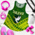 Tailevu Rugby Union Fiji Women's Racerback Tank Tapa Pattern LT12 - Wonder Print Shop