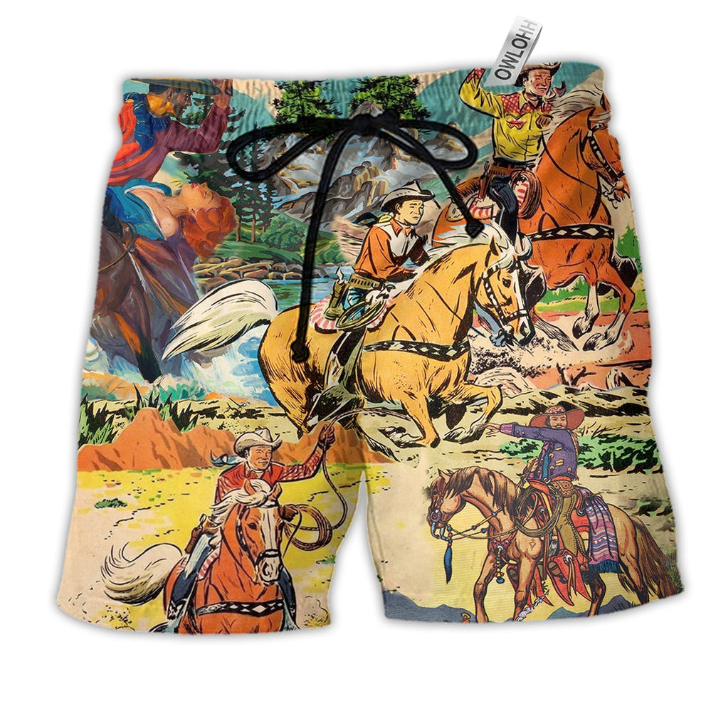 cowboy-real-men-ride-horses-so-much-fun-hawaiian-shorts