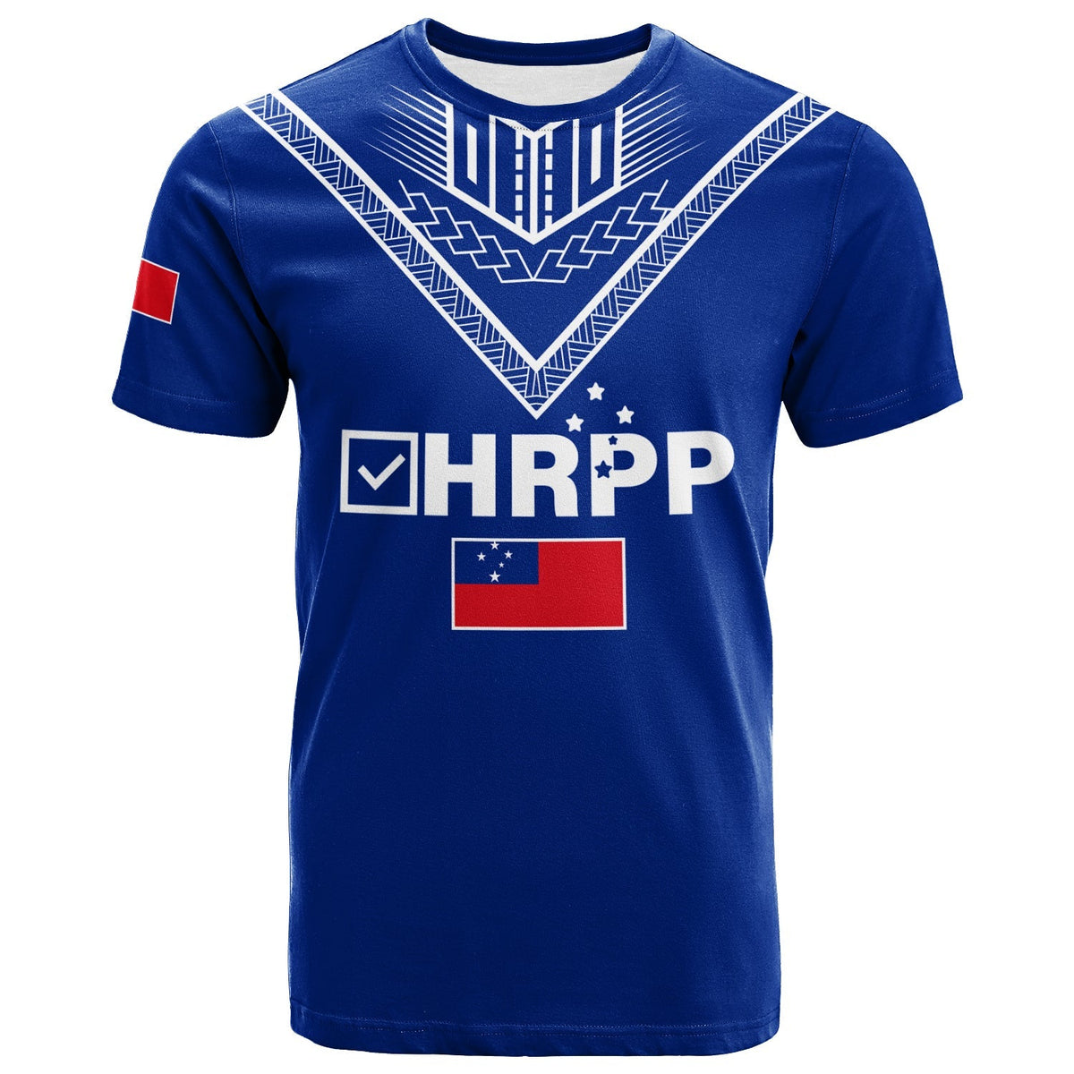 HRPP Samoa T Shirt Samoan Tribal LT12 - Wonder Print Shop