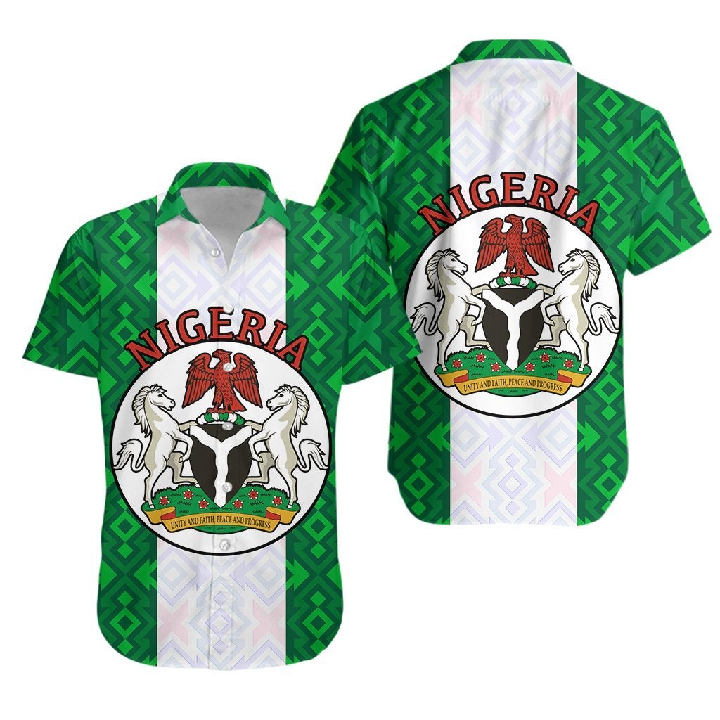 Nigeria African Patterns Hawaiian Shirt LT20 - Wonder Print Shop