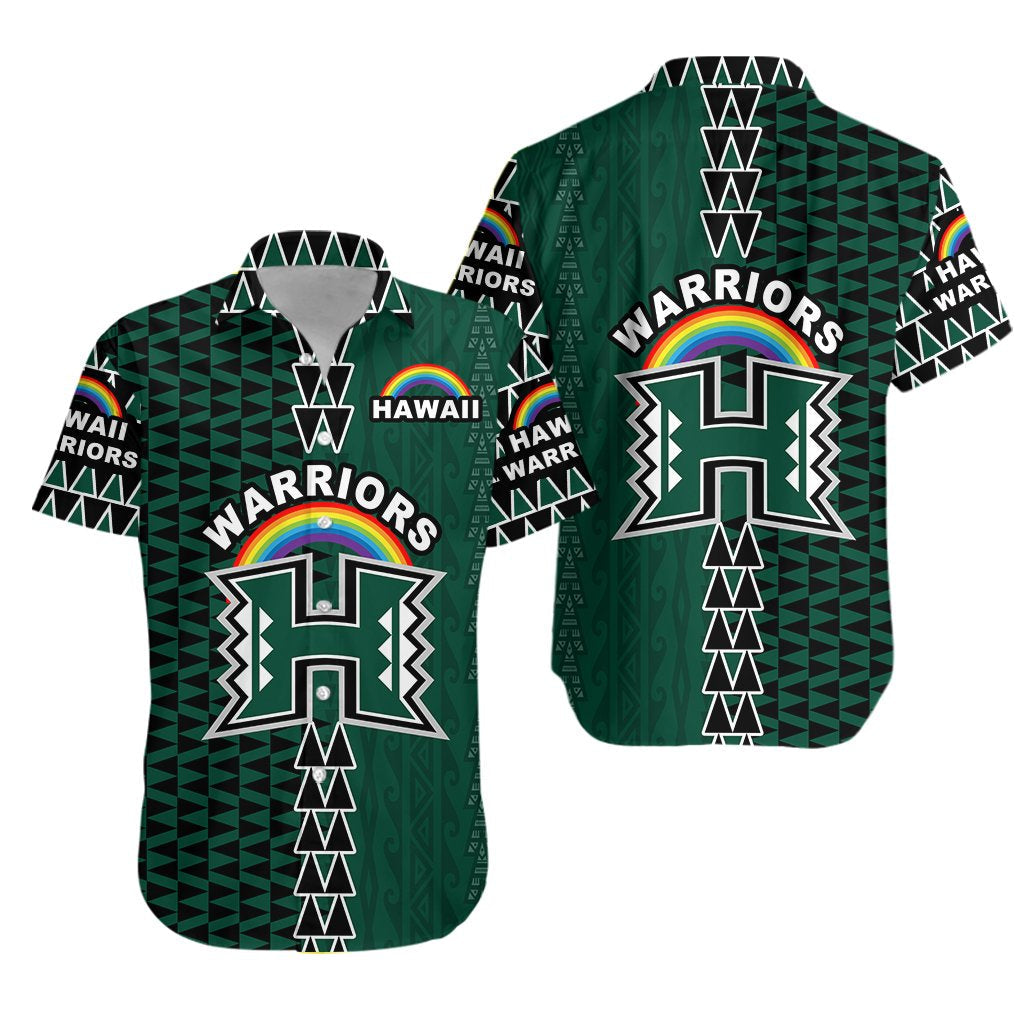 Hawaii Warriors Hawaiian Shirt LT20 - Wonder Print Shop