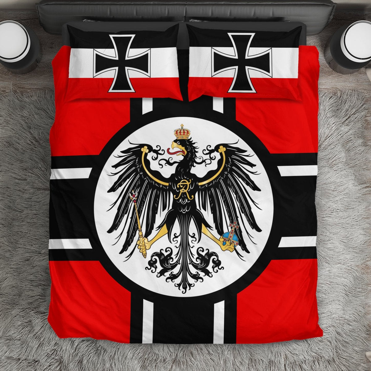 Germany Flag Bedding Set 1st - Wonder Print Shop