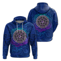 Celtic Pentagram With Triskele Hoodie LT12 - Wonder Print Shop