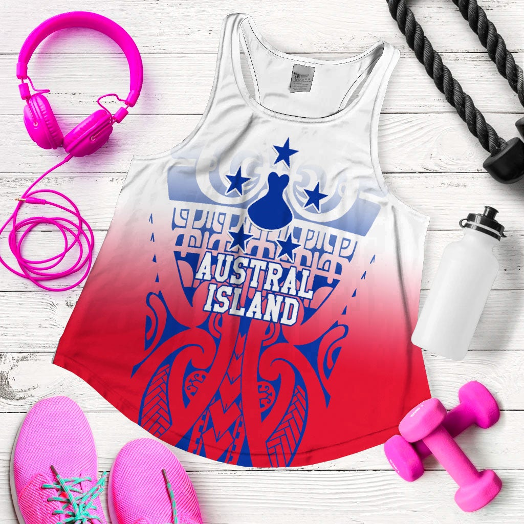 Austral Islands Tribal Tattoo Women Tank Top LT12 - Wonder Print Shop