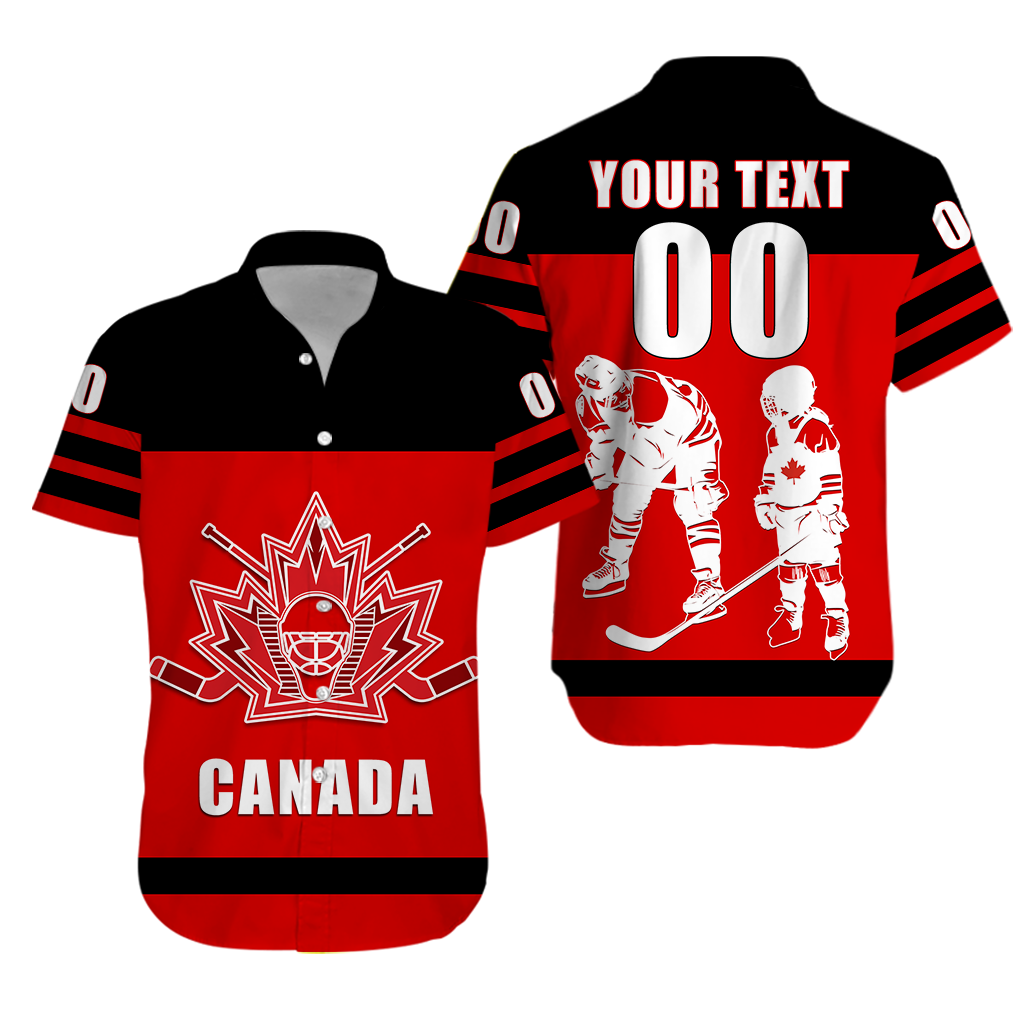 custom-personalised-canada-hockey-team-supporter-fathers-day-hawaiian-shirt