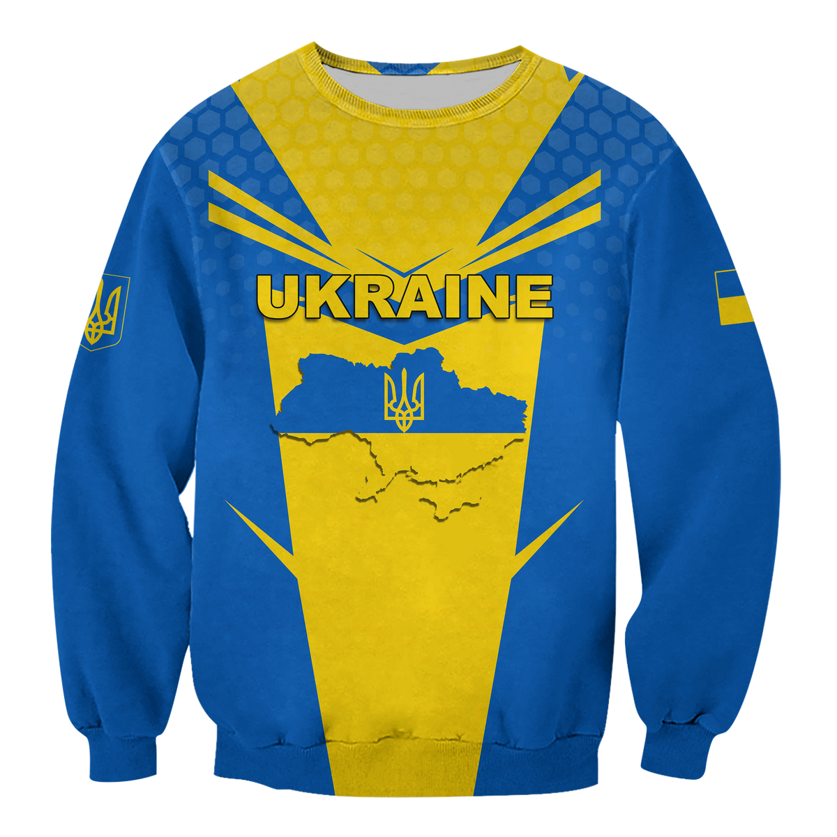 (Custom Personalised) Ukraine Map Legend Sweatshirt LT12 - Wonder Print Shop