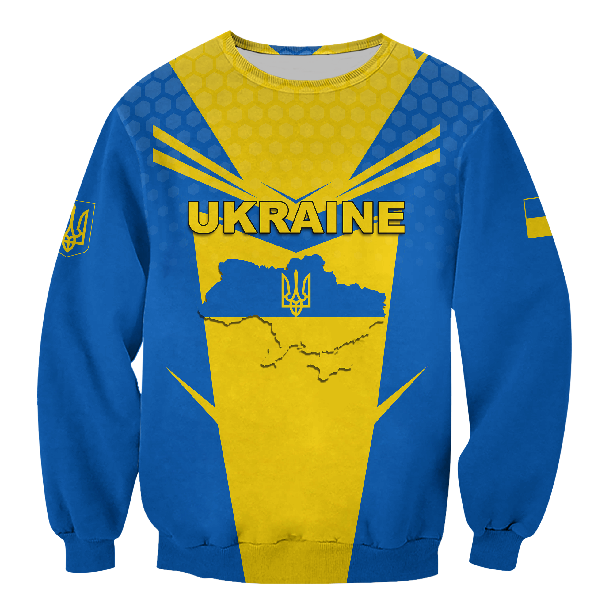 (Custom Personalised) Ukraine Map Legend Sweatshirt LT12 - Wonder Print Shop