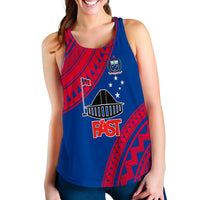 F.A.S.T Samoa Women Tank Top - Samoan Pattern LT12 - Wonder Print Shop