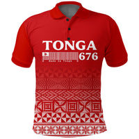 Tonga 676 Polo Shirt Tongan Pattern LT12 - Wonder Print Shop