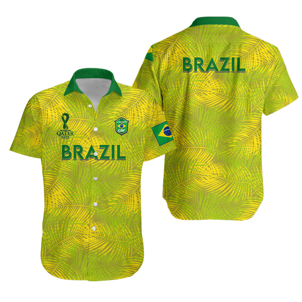 Brazil Football World Cup 2022 Hawaiian Shirt - LT2