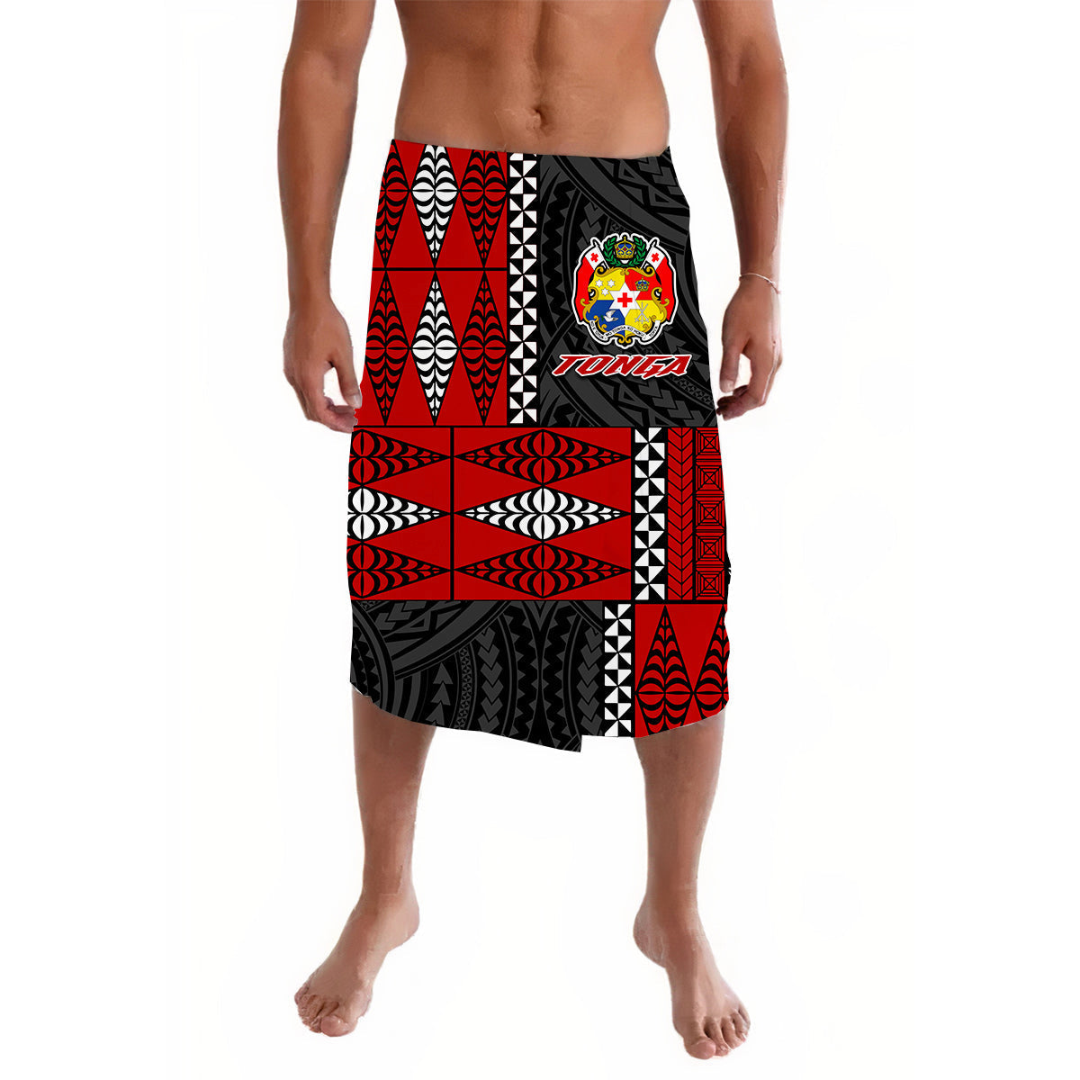 Tonga Lavalava Tongan Pattern Mix Polynesian LT13 - Wonder Print Shop
