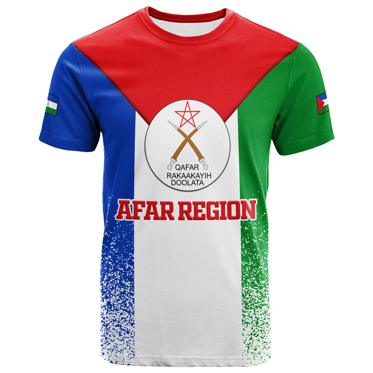 Afar Region Legend Ethiopia T Shirt LT12 - Wonder Print Shop