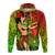 Custom Hawaii Hula Girl Reggae Hoodie LT2 - Wonder Print Shop