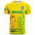 Custom Brazil Champion Football 2022 T Shirt LT12 - Wonder Print Shop
