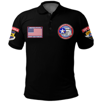 Tuskegee Airmen The Red Tails Pride Polo Shirt LT12 - Wonder Print Shop