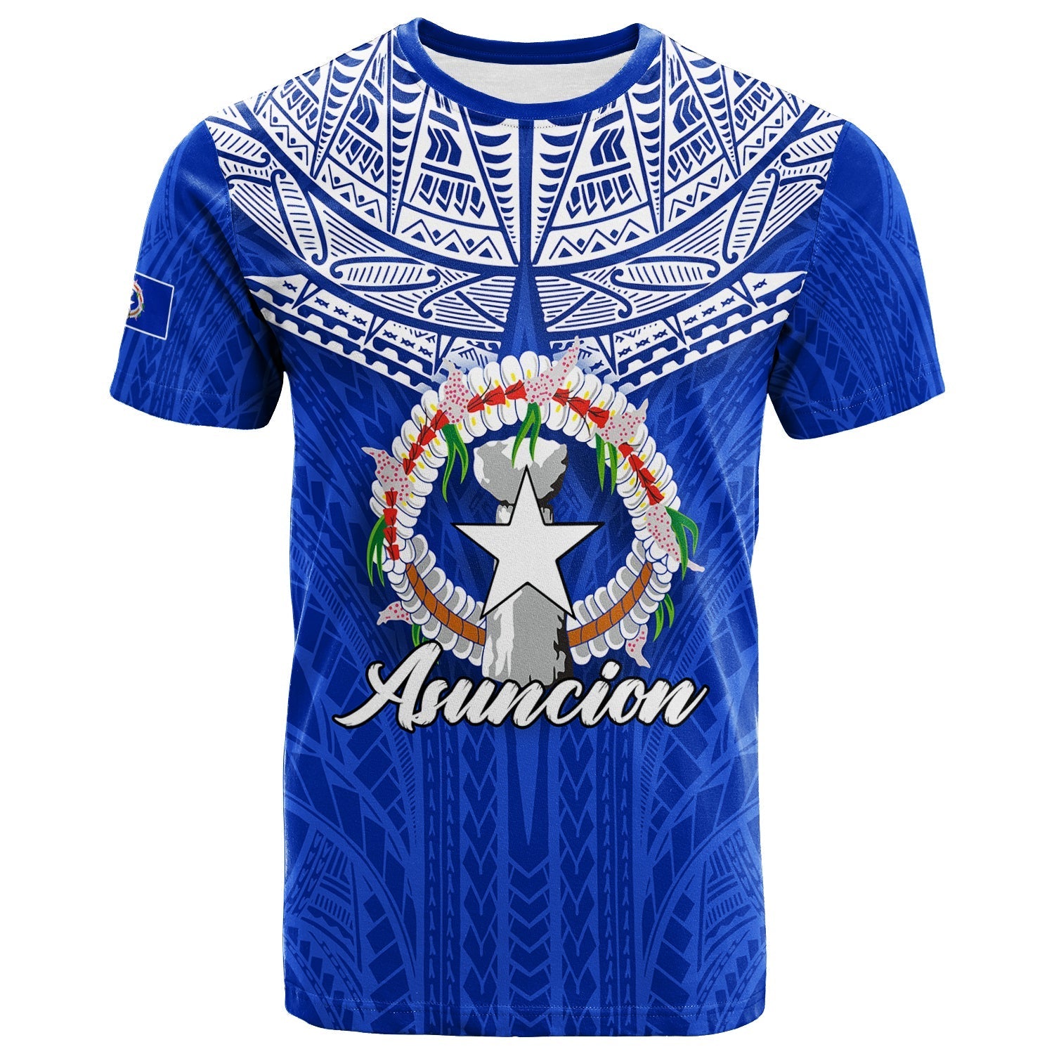 Custom Northern Mariana Islands T Shirt Asuncion LT12 - Wonder Print Shop