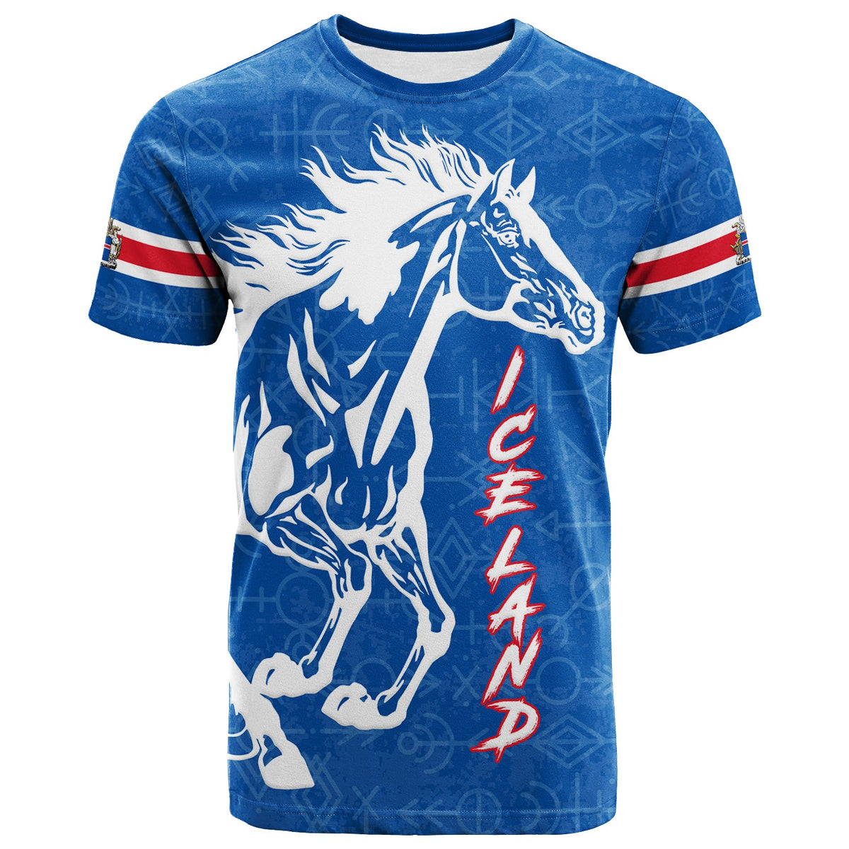 Icelandic Horse Pride T Shirt LT12 - Wonder Print Shop