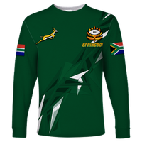South Africa Springboks 2022 Legend Long Sleeve Shirt - LT12 - Wonder Print Shop