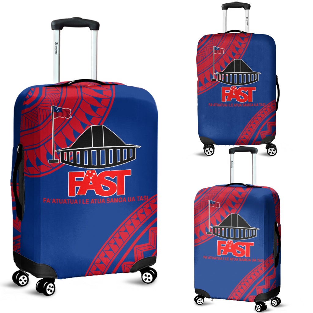 F.A.S.T Samoa Luggage Covers - Samoan Pattern LT12 - Wonder Print Shop