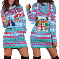 Fiji Christmas Hoodie Dress - Ugly Christmas LT12 - Wonder Print Shop
