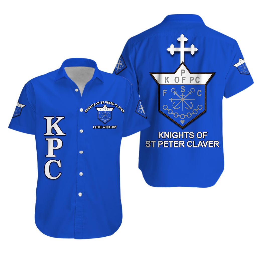 Knights of Peter Claver and Ladies Auxiliary Hawaiian Shirt LT12 - Wonder Print Shop