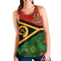 Vanuatu With Aboriginal Patterns Women's Tank LT20 - Wonder Print Shop