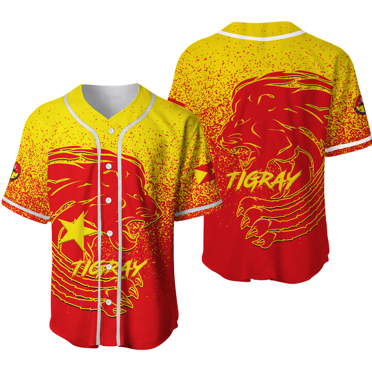 Tigray Lion Legend Baseball Jersey LT12 - Wonder Print Shop