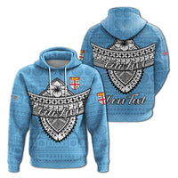 Custom Fiji Viti Levu Tapa Tribal Hoodie LT12 - Wonder Print Shop