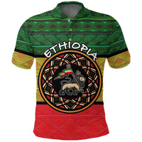 Ethiopia Polo Shirt African geometric ornament Patterns LT20 - Wonder Print Shop