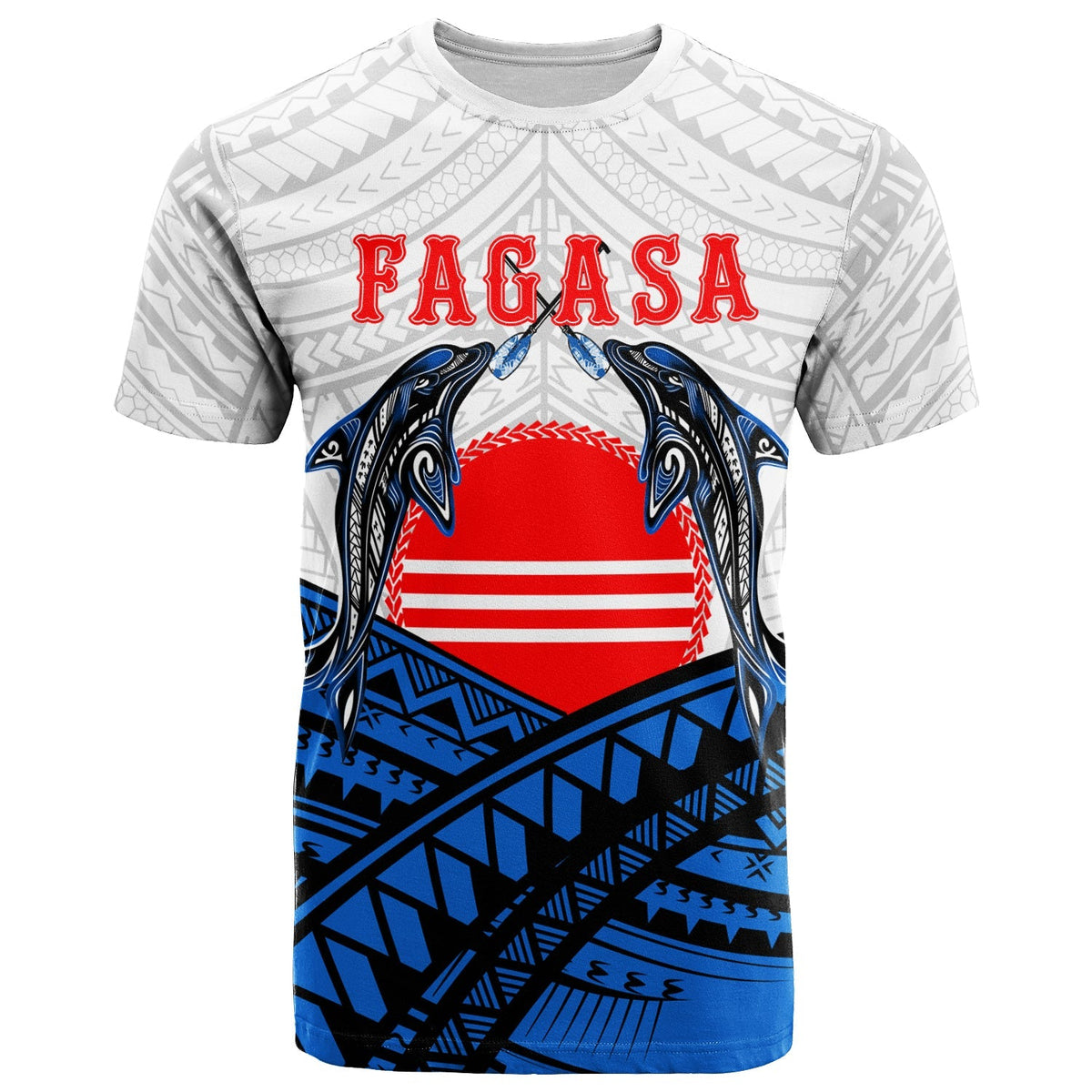 American Samoa T Shirt Fagasa Fealofani Samoa LT12 - Wonder Print Shop