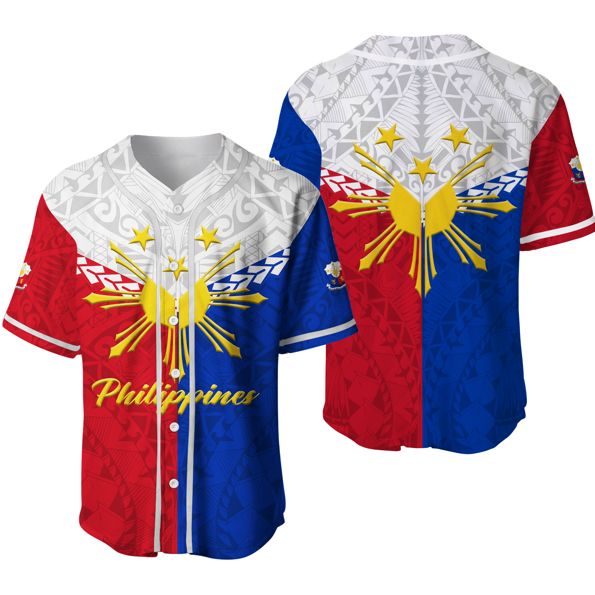 The Philippines Legend Baseball Jersey LT12 - Wonder Print Shop