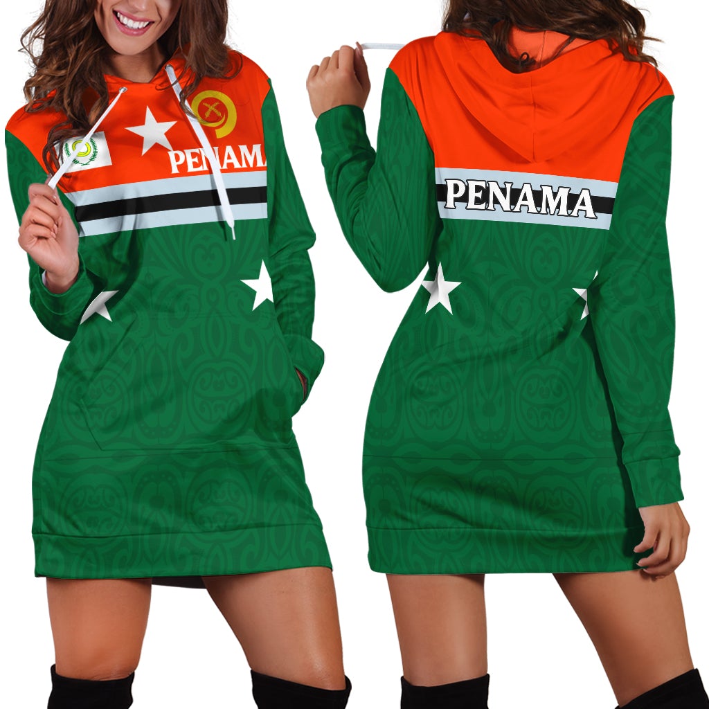 Vanuatu Penama Province Hoodie Dress Flag Style LT12 - Wonder Print Shop