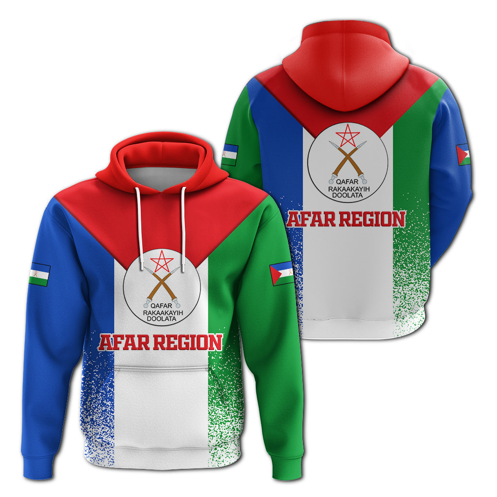 Afar Region Legend Ethiopia Hoodie LT12 - Wonder Print Shop
