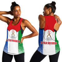 Afar Region Legend Ethiopia Women Tank Top LT12 - Wonder Print Shop