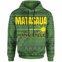 American Samoa Polynesian Hoodie Matasaua Flag - Wonder Print Shop