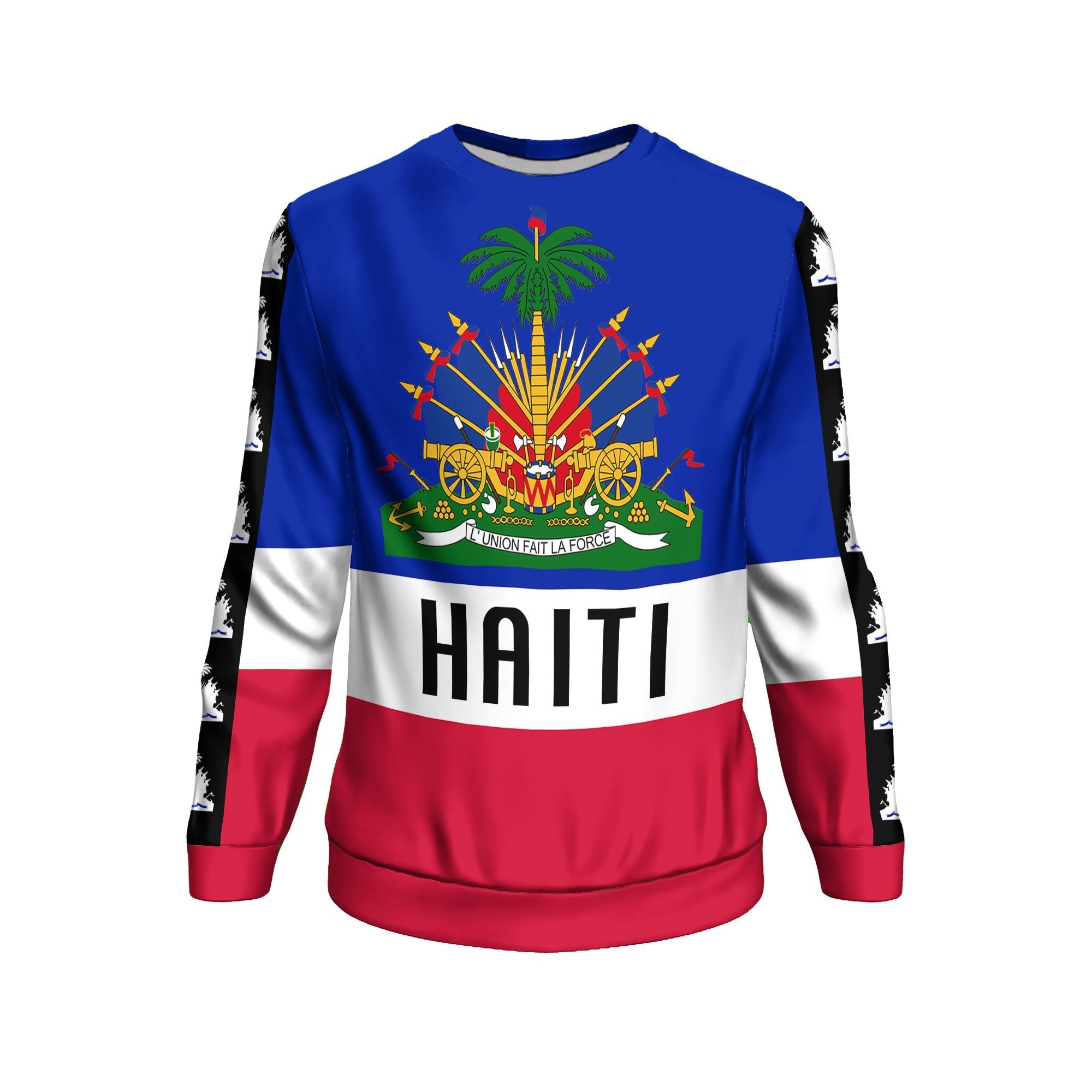 haiti-flag-coat-of-arm-crew-sweatshirt