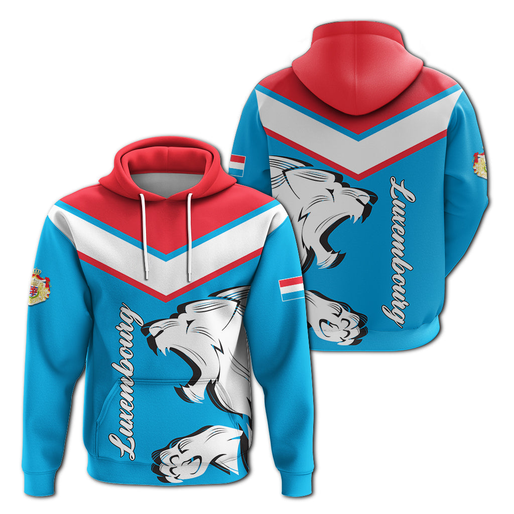 Luxembourg Hoodie Lion Legends LT12 - Wonder Print Shop