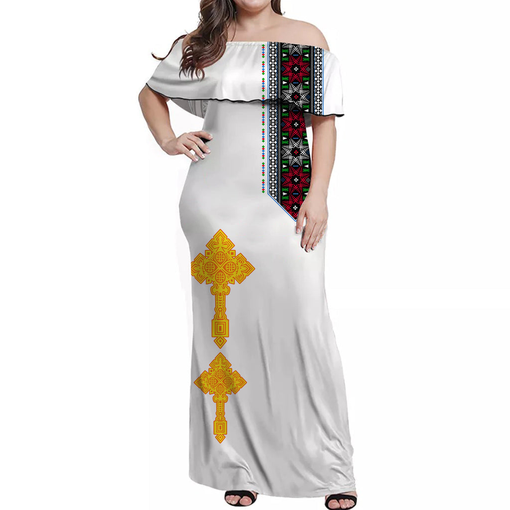 custom-personalised-eritrea-tibeb-off-shoulder-long-dress-eritrean-cross-white