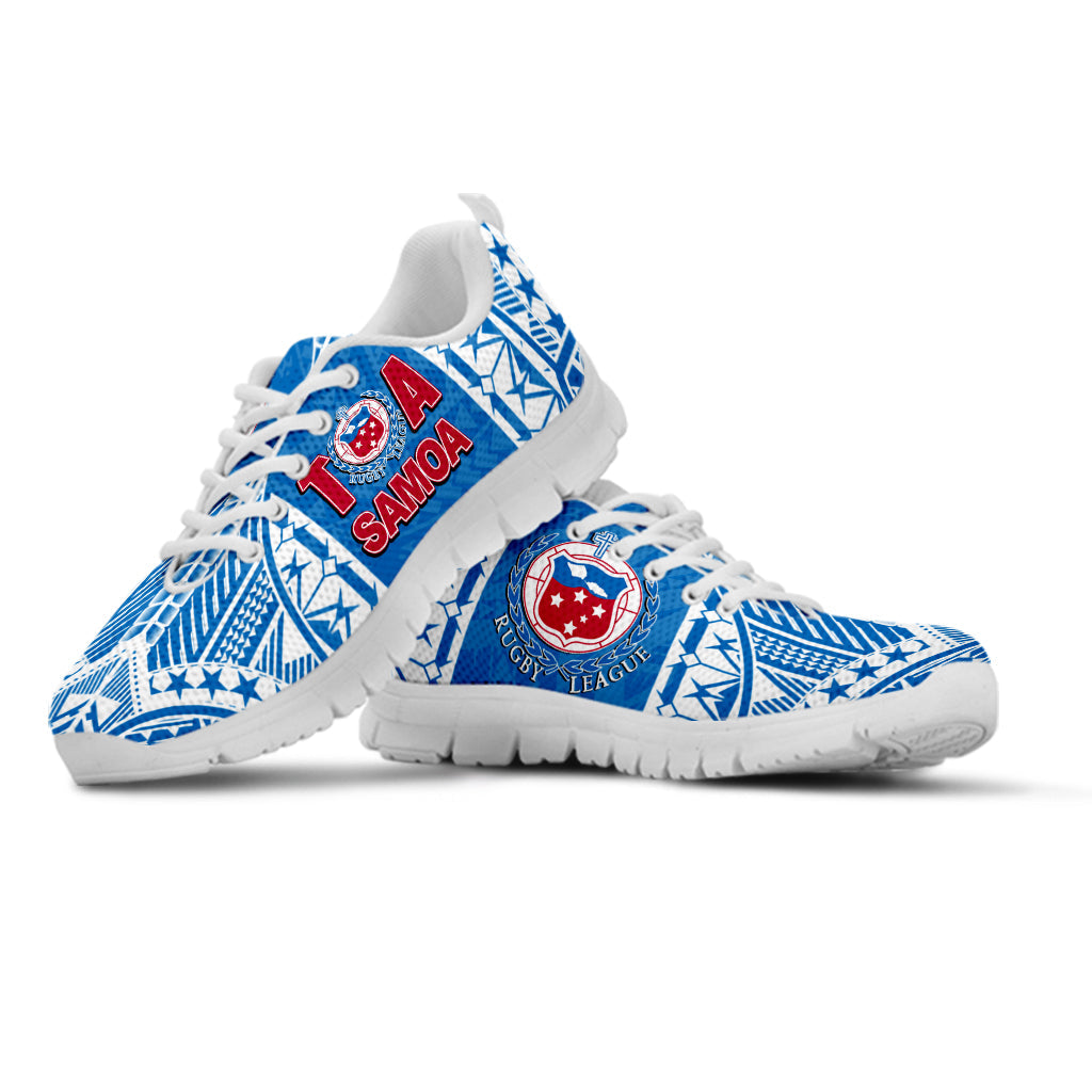 Toa Samoa Rugby Sneaker Blue Sky LT6 - Wonder Print Shop