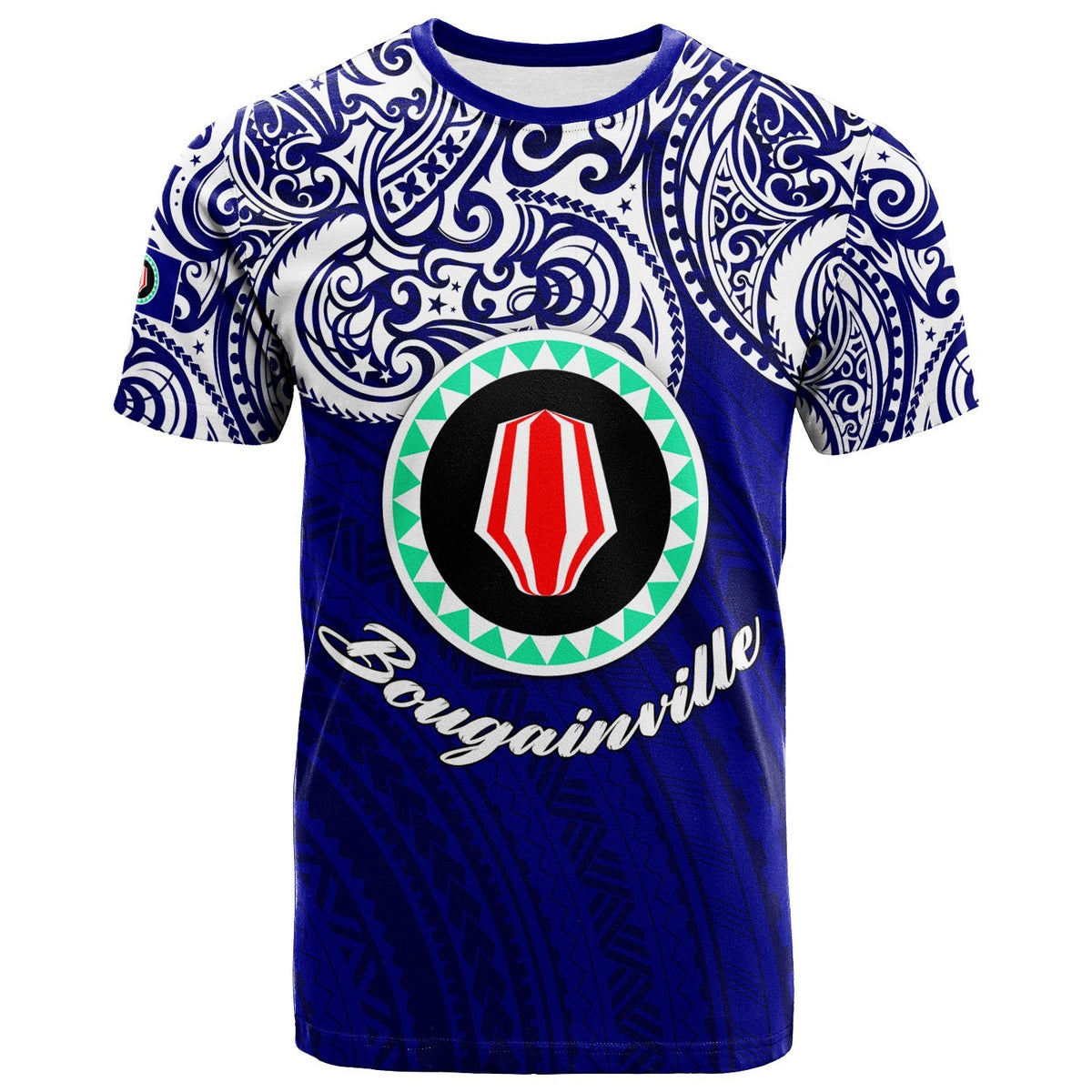 Custom Papua New Guinea Bougainville Pride T Shirt LT12 - Wonder Print Shop