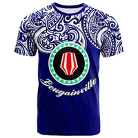 Custom Papua New Guinea Bougainville Pride T Shirt LT12 - Wonder Print Shop
