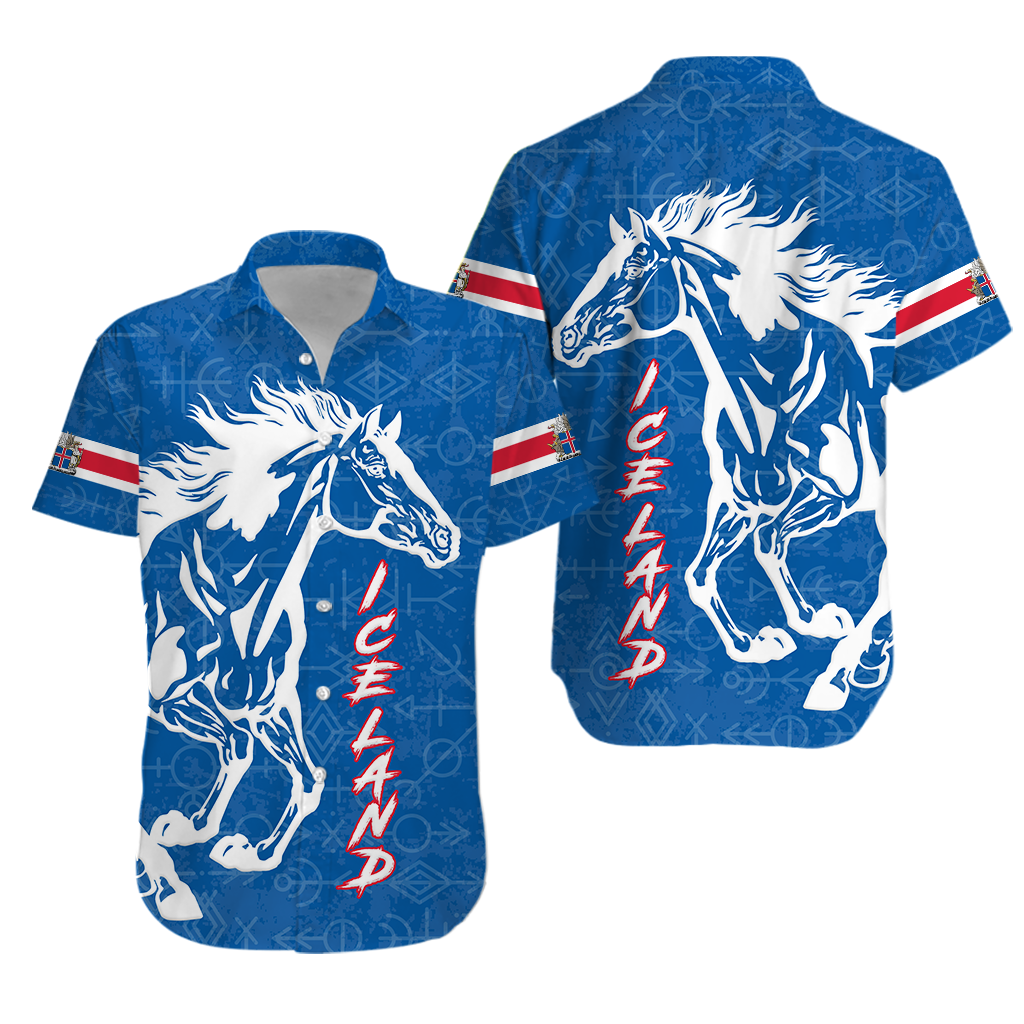 Icelandic Horse Pride Hawaiian Shirt LT12 - Wonder Print Shop