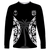 Custom Personalised Fiji Rugby Sevens Fijian Tapa Pattern Long Sleeve Shirt LT12 - Wonder Print Shop