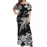 Hawaii Matching Hawaiian Shirt And Dress Polynesia White Shark LT13 - Wonder Print Shop